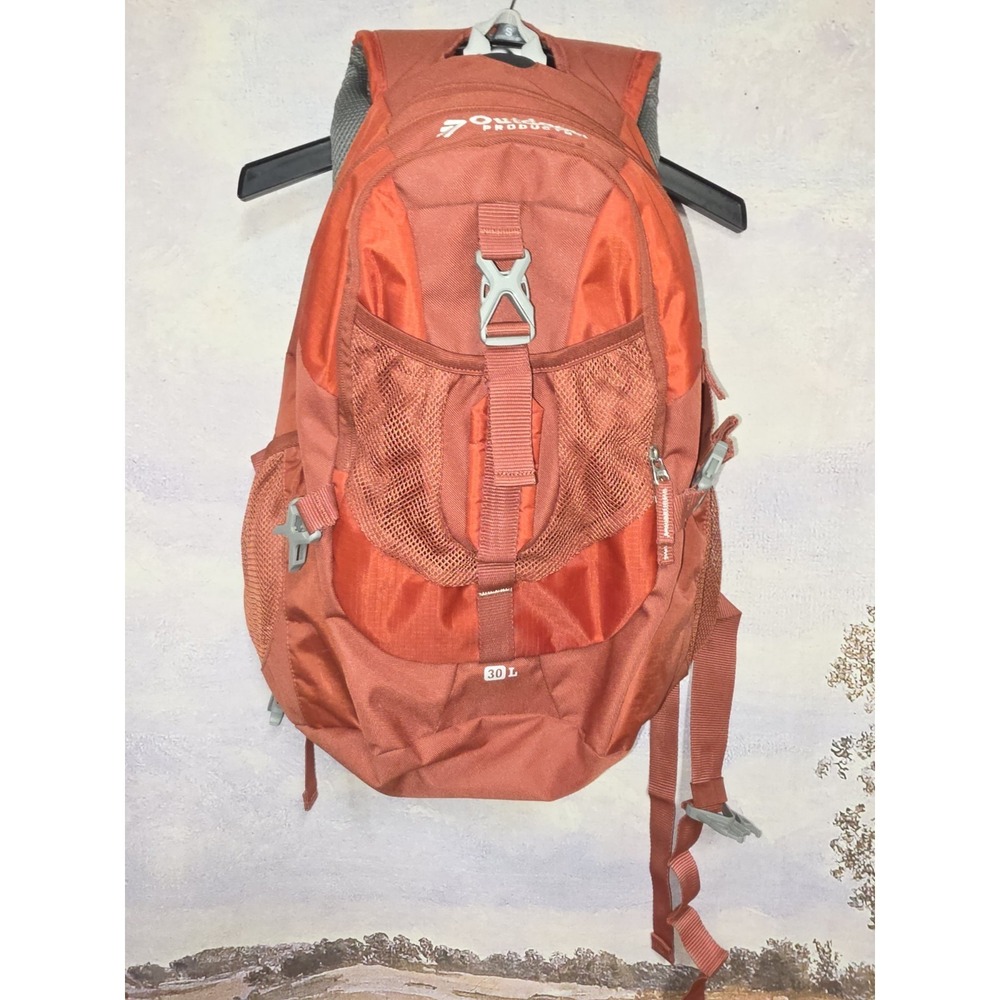 Outdoor Products Vortex 30L Daypack — Orange Hiking Backpack